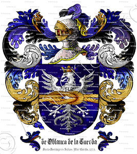 De OBLANCA de la CUERDA