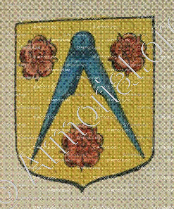 CAMPMANN_Blason enregistré sous le règne de Louis XIV_France