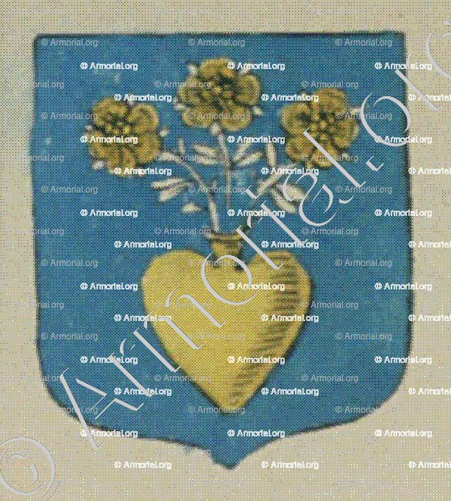 SCHEREICHARD (Alsace)_Blason enregistré sous le règne de Louis XIV_France 