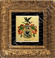 cadre-ancien-or-KRAYER_Wappenbuch der Stadt Basel . B.Meyer Knaus 1880_Schweiz