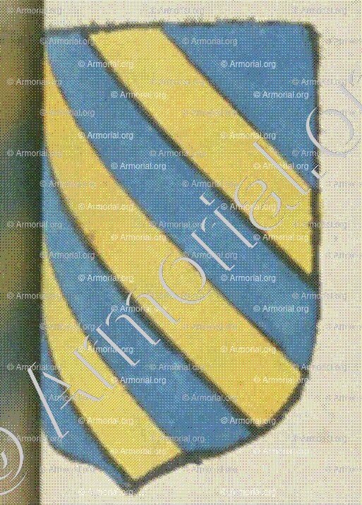 DUBUISSON (La Rochelle)_Blason enregistré sous le règne de Louis XIV._France