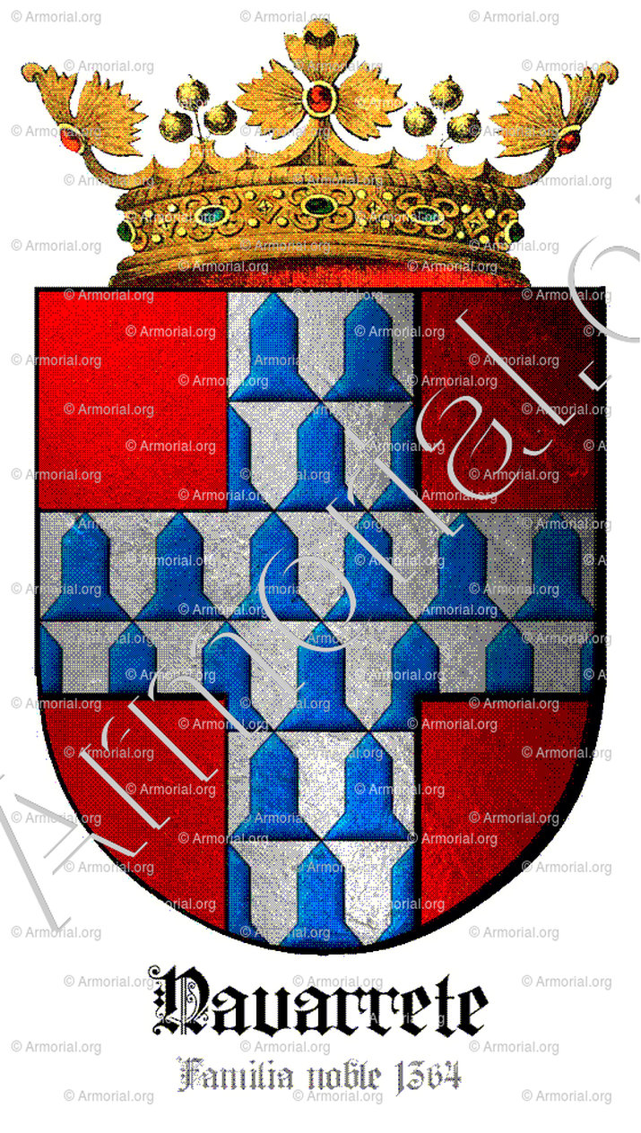 NAVARRETE_Familia noble, 1364._España