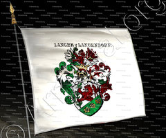 drapeau-LANGER_Langer von Langendorf. Morava (Böhmen)_Slovenská Republika (ii)