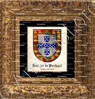 cadre-ancien-or-JEAN Ier de PORTUGAL_João I de Portugal_Portugal