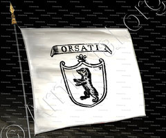drapeau-ORSATI o ORSATO_Padova_Italia