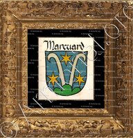 cadre-ancien-or-MARCUARD_Wappenbuch der burgerlichen Geschlechter der Stadt Bern, 1932._Schweiz