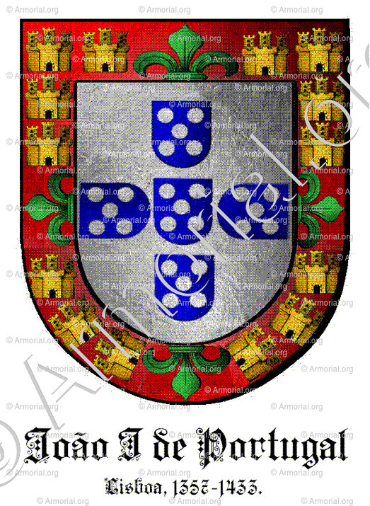 JOÃO I de PORTUGAL_Lisboa, 1357-1433._Portugal
