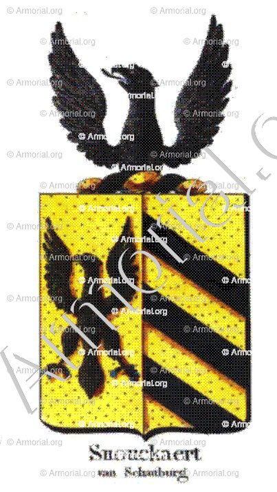 SNOUCKAERT VAN SCHAUBURG_Armorial royal des Pays-Bas_Europe