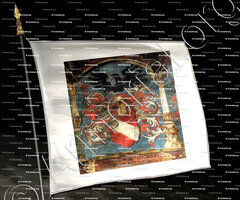 drapeau-De ROVEREA ou (La) Rovorée, Ravorée, Rovérée._Armoiries, Château, Aigle, Vaud_Suisse (111)a