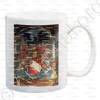 mug-De ROVEREA ou (La) Rovorée, Ravorée, Rovérée._Armoiries, Château, Aigle, Vaud_Suisse (111)a