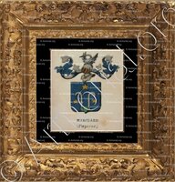 cadre-ancien-or-MARCUARD_Armorial historique du Pays de Vaud, par A. de Mandrot, 1880._Suisse