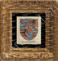 cadre-ancien-or-Ducs d'ESTOUTEVILLE_Bourbonnais_France