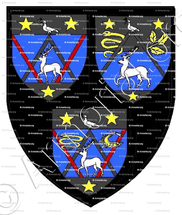 Daniel BERNARD_Blason personnel._Héraldique privé +