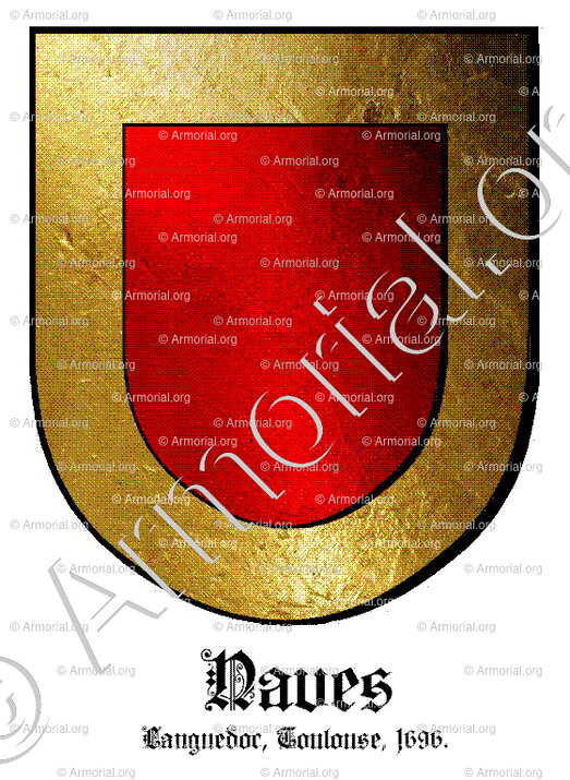 NAVES_Languedoc. Toulouse, 1696._France (ii)