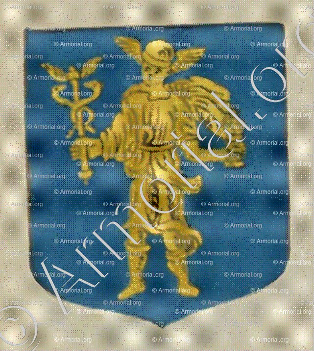 CAPAUM_Blason enregistré sous le règne de Louis XIV_France