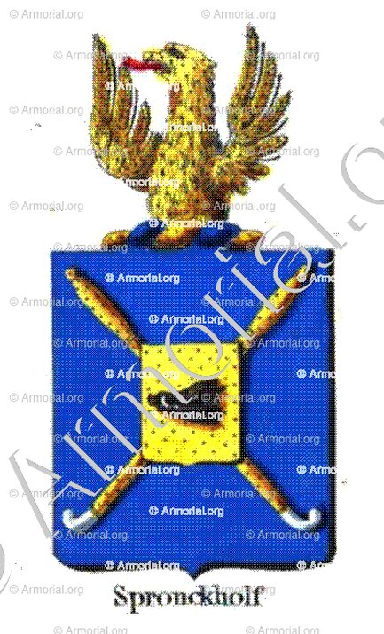 SPRONCKHOLF_Armorial royal des Pays-Bas_Europe