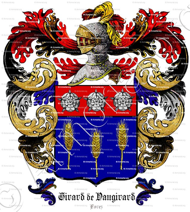GIRARD de VAUGIRARD_Forez_France (1)