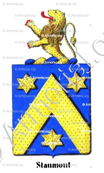 STAUMONT_Armorial royal des Pays-Bas_Europe