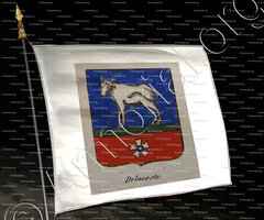 drapeau-DELACOSTE_Noblesse d'Empire._France