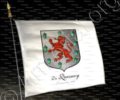 drapeau-Du QUESNOY_Marquis du Quesnoy. Roumois, Basse Normandie._France (2)