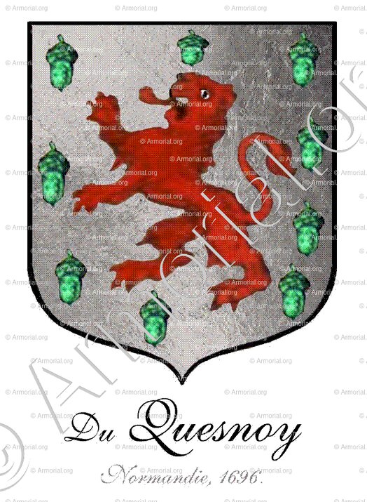Du QUESNOY_Marquis du Quesnoy. Roumois, Basse Normandie._France (2)