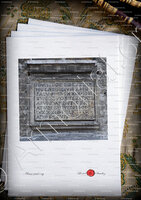 velin-d-Arches-JEAN ANTOINE de LOCATEL; Château de Manuel de Locatel. 1579 Inscription. Conflans (Savoie).; France (i)