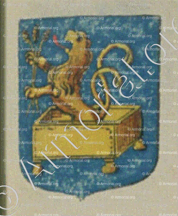 CARL_Blason enregistré sous le règne de Louis XIV_France