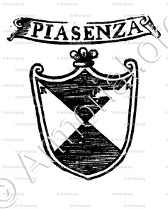 PIASENZA o PIACENZA