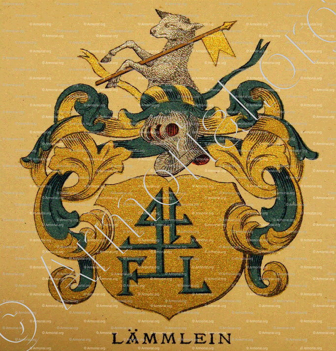 LÄMMLEIN_Wappenbuch der Stadt Basel . B.Meyer Knaus 1880_Schweiz