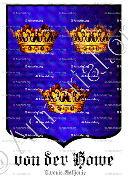 von der HOWE_Livonie-Esthonie._Baltique