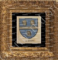 cadre-ancien-or-LE GENDRE_Bourbonnais_France