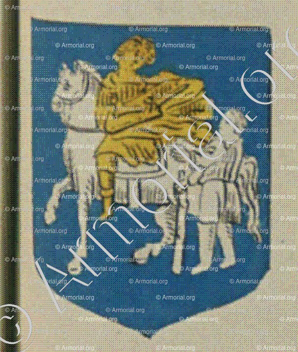 La Cure de Berstheim (Alsace)_Blason enregistré sous le règne de Louis XIV_France 