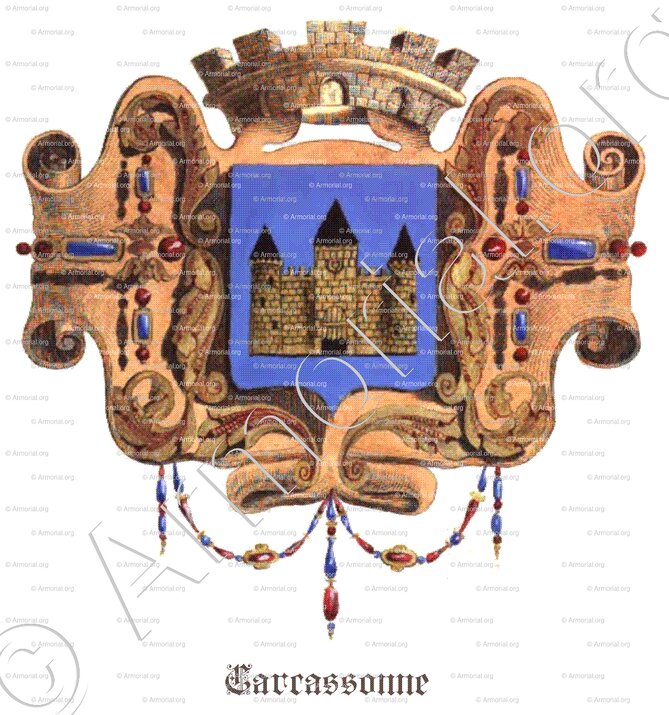 CARCASSONNE_Ville. Languedoc._France (+)