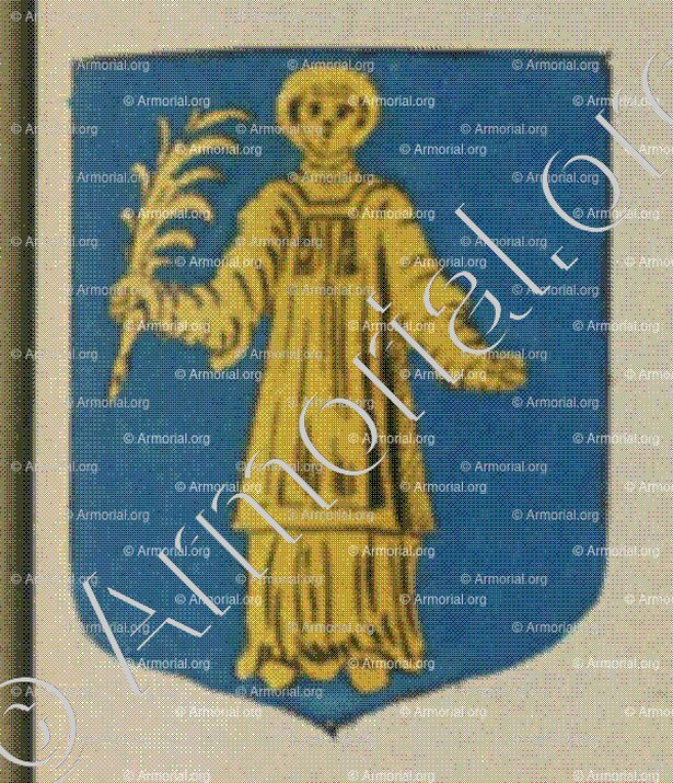 La Cure de Hiettendorff (Huttendorf) (Alsace)_Blason enregistré sous le règne de Louis XIV_France 