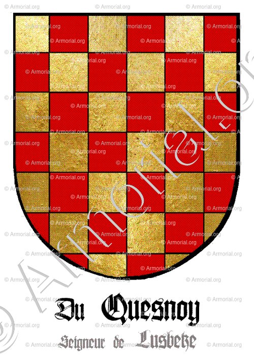 du QUESNOY de LUSBEKE_Tournaisis_Belgique