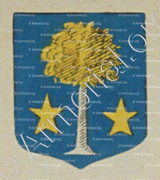 HEMNAUD (Alsace)_Blason enregistré sous le règne de Louis XIV_France 