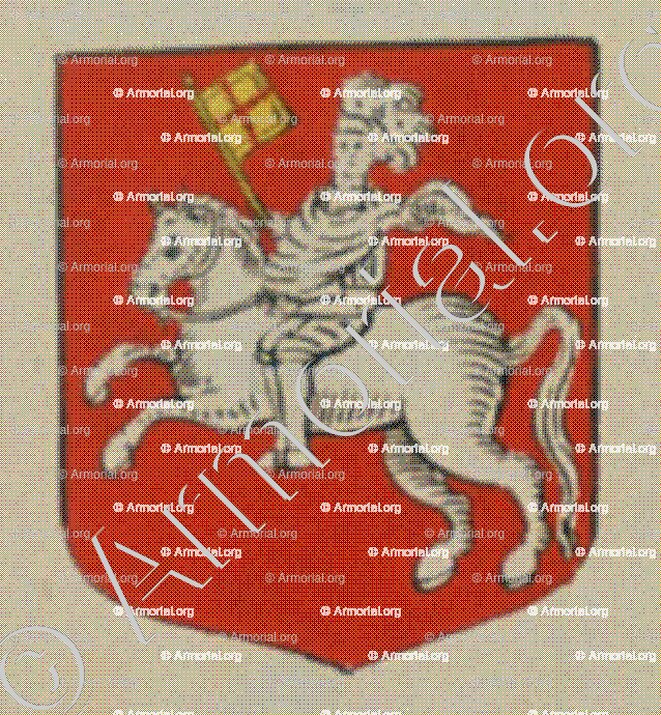 La Cure de Mommenheim (Alsace)_Blason enregistré sous le règne de Louis XIV_France 