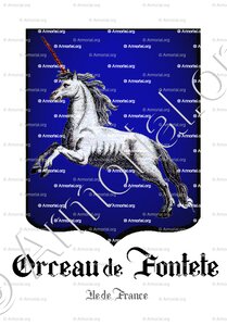 ORCEAU de FONTETE