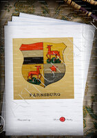 velin-d-Arches-LANDVOGTEI FARNSBURG_Wappenbuch der Stadt Basel . B.Meyer Knaus 1880_Schweiz