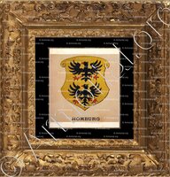 cadre-ancien-or-Landvogtei HOMBURG_Wappenbuch der Stadt Basel . B.Meyer Knaus 1880_Schweiz