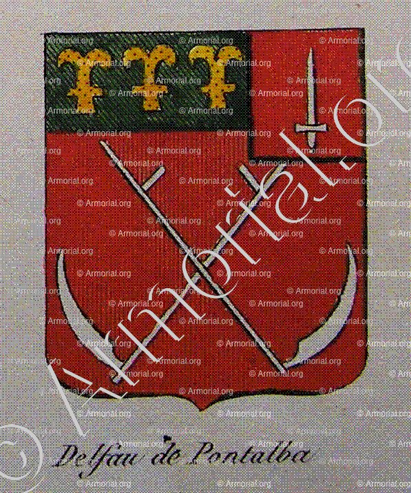 DELFAU DE PONTALBA_Noblesse d'Empire._France