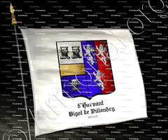 drapeau-d'HARVANT BIGOT de VILLANDRY_Holland_Nederland (1)
