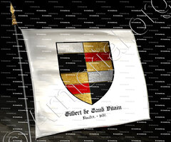 drapeau-GILBERT de GAND VILAIN_Flandre, + 1637._Belgique (1)