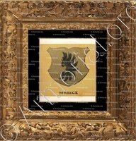 cadre-ancien-or-LANDVOGTEI_Birseck.  Wappenbuch der Stadt Basel . B.Meyer Knaus 1880_Schweiz