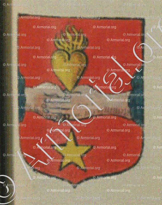 CERTAIN_Blason enregistré sous le règne de Louis XIV_France