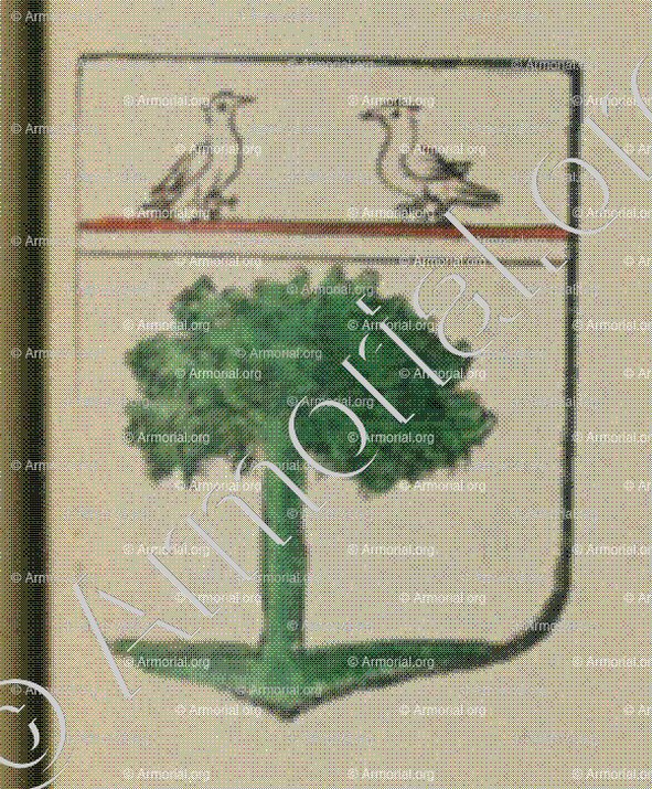 La DOUSE (Alsace)_Blason enregistré sous le règne de Louis XIV_France 