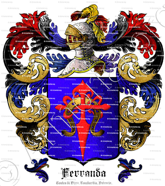 FERRANDA_Contea di Nizza, Lombardia, Valencia._France Italia España.