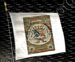 drapeau-CREQUY duchesse de VILLEROY_Lorraine_France