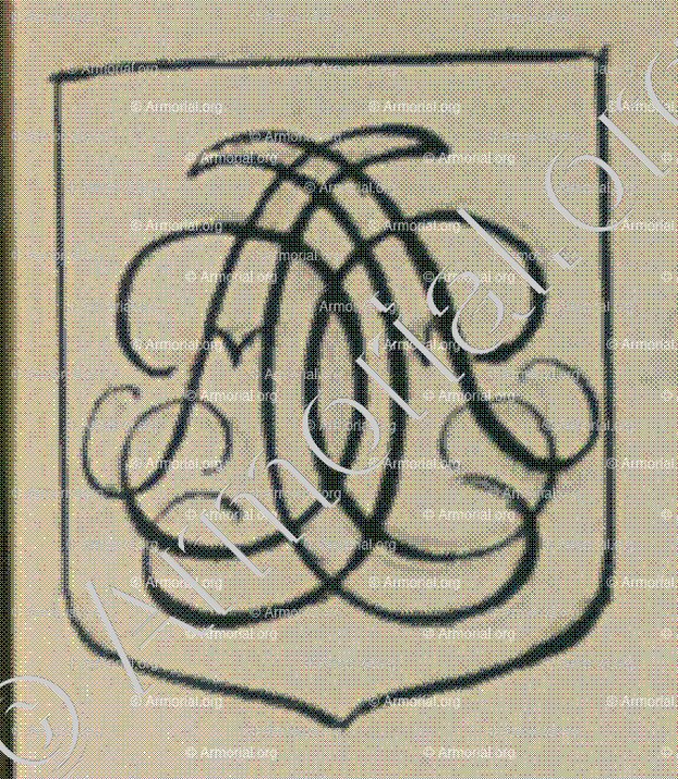 CETTY_Blason enregistré sous le règne de Louis XIV_France