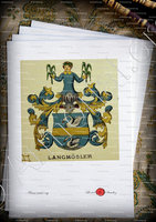 velin-d-Arches-LANGMOESLER_Wappenbuch der Stadt Basel . B.Meyer Knaus 1880_Schweiz